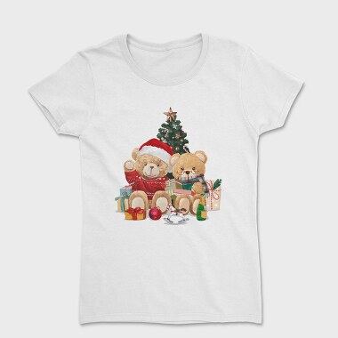 Christmas Teddy Bear, Tricou Femei
