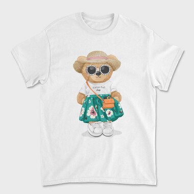 Colorful Day Bear, Tricou Barbati (Unisex)