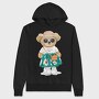 Colorful Day Bear, Hanorac Oversize Barbati (Unisex)