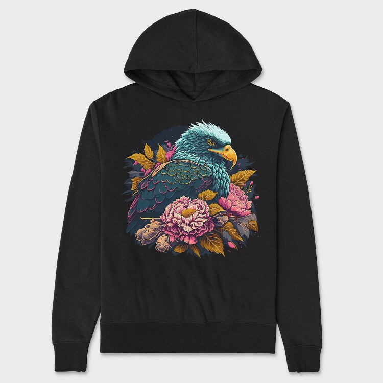 Eagle Bloom, Hanorac Oversize Barbati (Unisex)