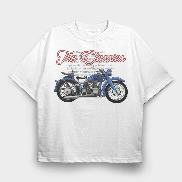 Harley Cruiser Classics, Tricou Oversize Barbati (Unisex)