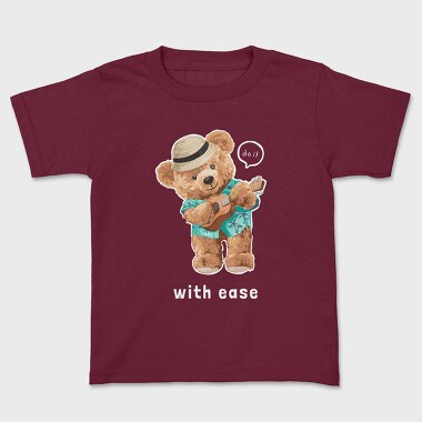 Hawaiian Bear Strumming, Tricou Copii