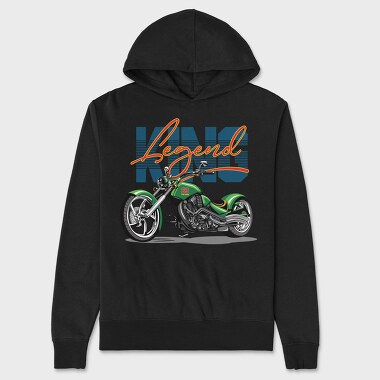 Motorcycle Legend, Hanorac Oversize Barbati (Unisex)