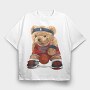 Best Bear 14, Tricou Oversize Barbati (Unisex)
