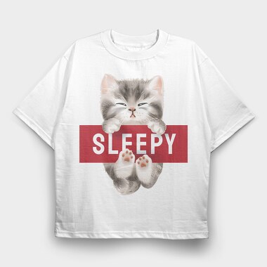 Catnap Dreams, Tricou Oversize Barbati (Unisex)