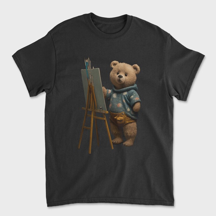 Teddy Bear Artist, Tricou Barbati (Unisex)