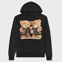 Teddy Bear Care, Hanorac Oversize Barbati (Unisex)