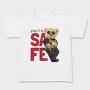 Teddy Bear Police Safe, Tricou Copii