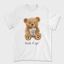 Teddy Boba Tea, Tricou Barbati (Unisex)