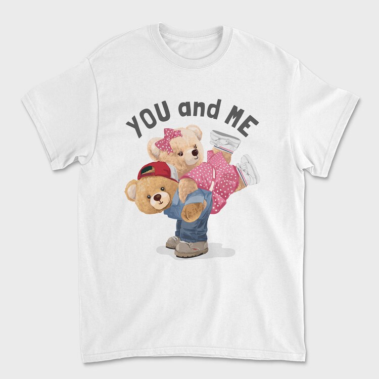 You And Me Bears, Tricou Barbati (Unisex)
