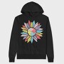 Puzzle Flower Unity, Hanorac Oversize Barbati (Unisex)