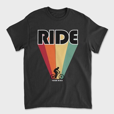 Ride The Rainbow, Tricou Barbati (Unisex)