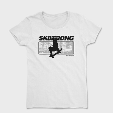 Skateboarding Risk, Tricou Femei