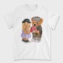 Teddy Love Bouquet, Tricou Barbati (Unisex)