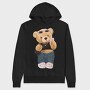 Teddy Selfie Style, Hanorac Oversize Barbati (Unisex)