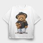 Teddy Strummers 1, Tricou Oversize Barbati (Unisex)