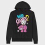 Who Cares Skull Bear, Hanorac Oversize Barbati (Unisex)