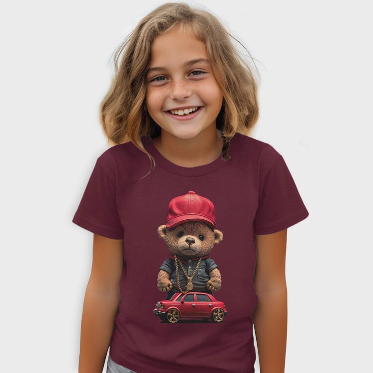 Car Teddy Bear, Tricou Copii