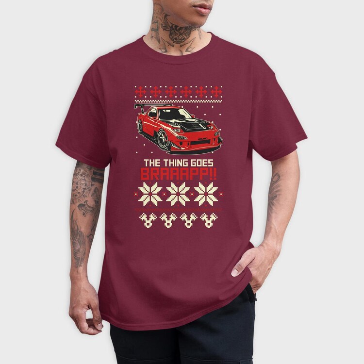 RX7 UGLY SWEATER, Tricou Barbati (Unisex)
