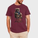 Teddy Bear on Chair, Tricou Barbati (Unisex)