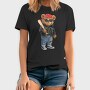 Urban Bear Biker, Tricou Barbati (Unisex)