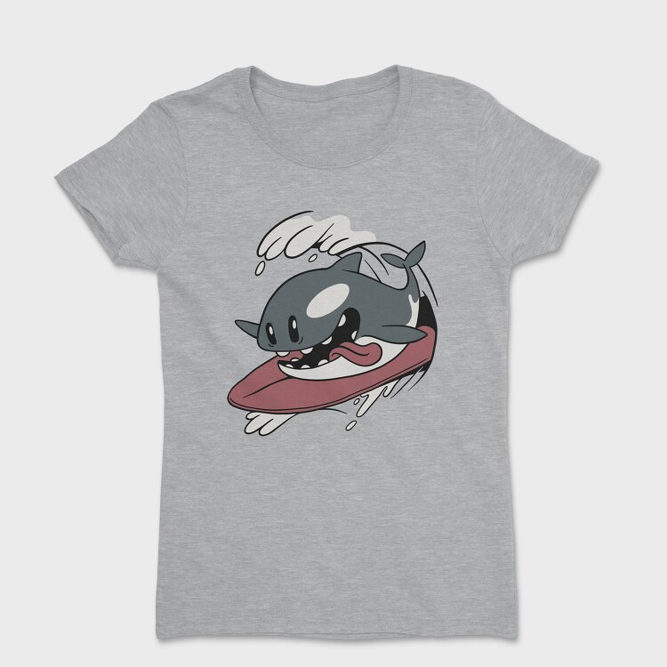 Surfing Orca, Tricou Femei