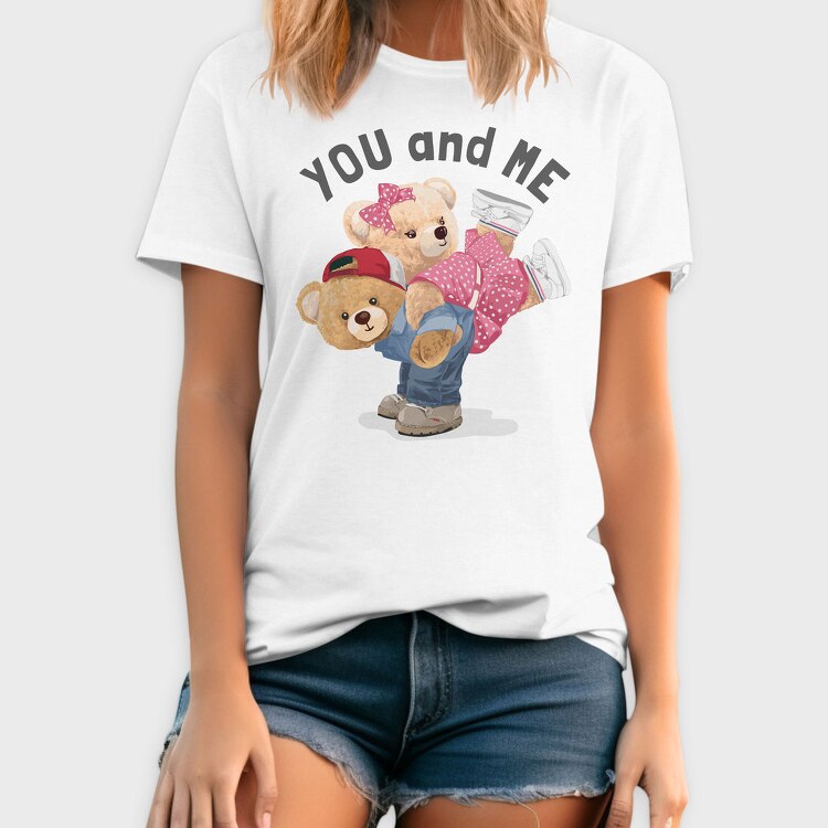 You And Me Bears, Tricou Barbati (Unisex)