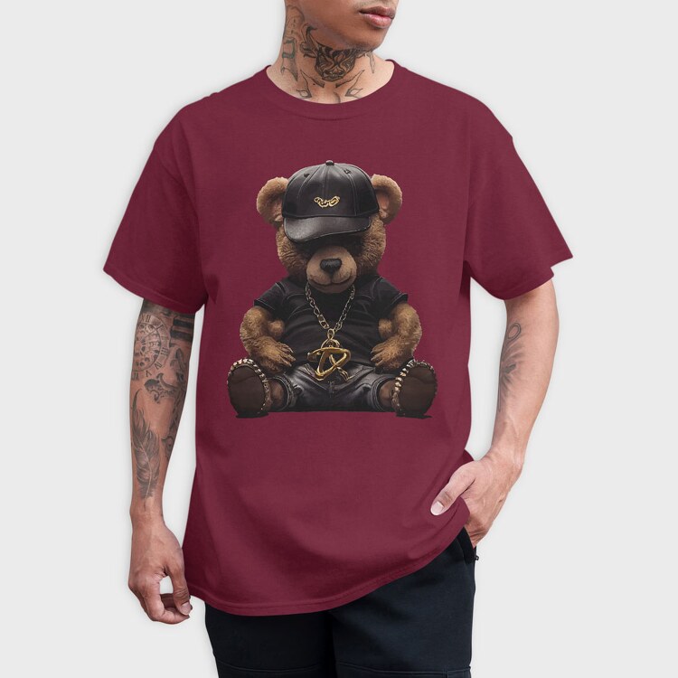 Cool Teddy, Tricou Barbati (Unisex)