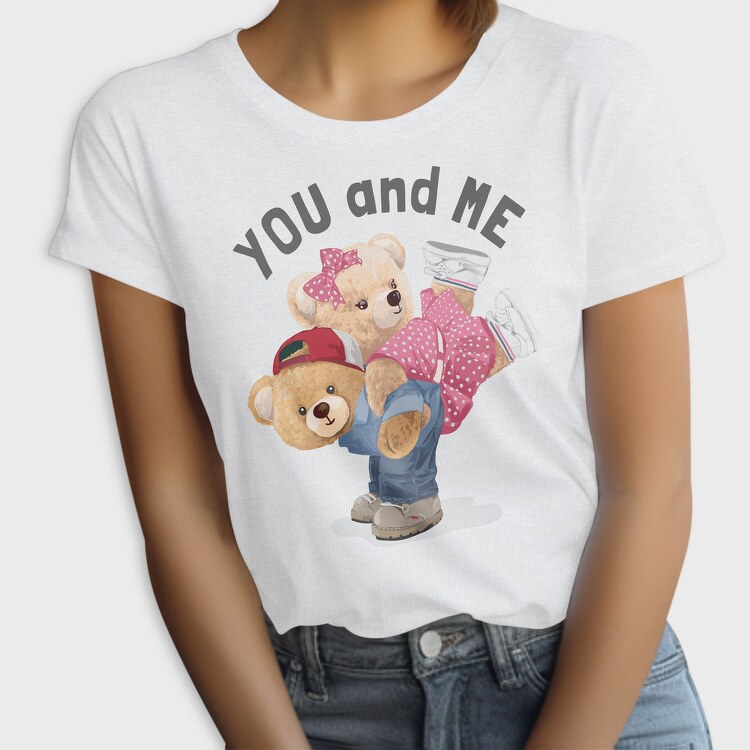 You And Me Bears, Tricou Femei