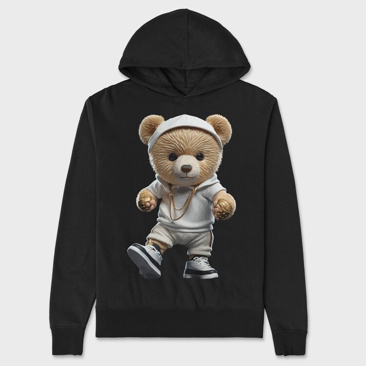 Rapper Teddy, Hanorac Oversize Barbati (Unisex)