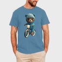 Teddy Bear Bicycle, Tricou Barbati (Unisex)