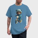 Teddy Bear Bicycle, Tricou Barbati (Unisex)