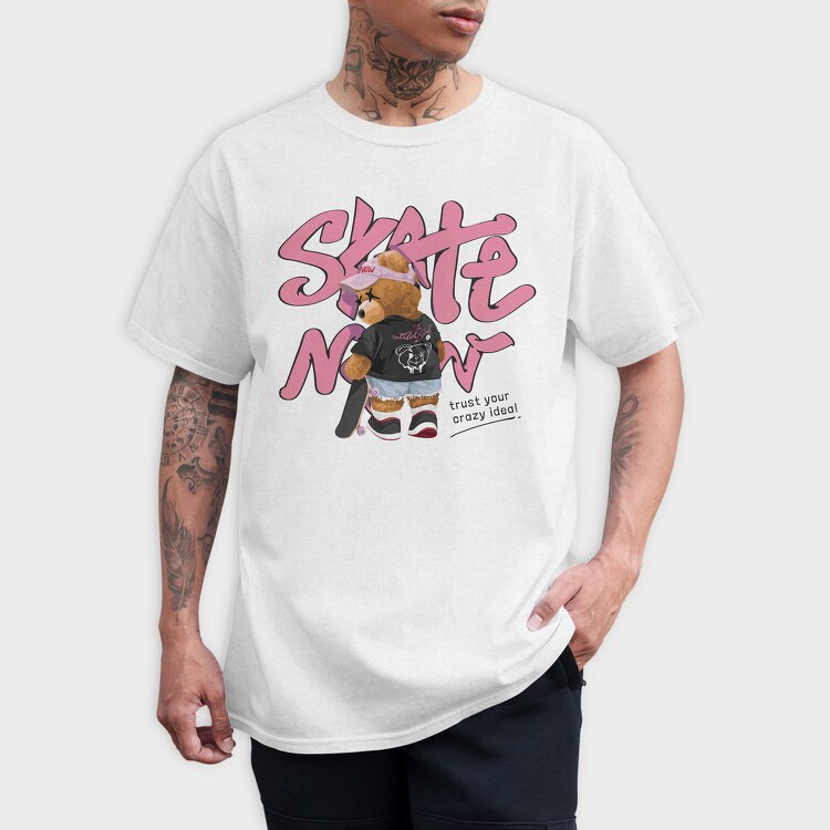 Skate Now Soul, Tricou Barbati (Unisex)