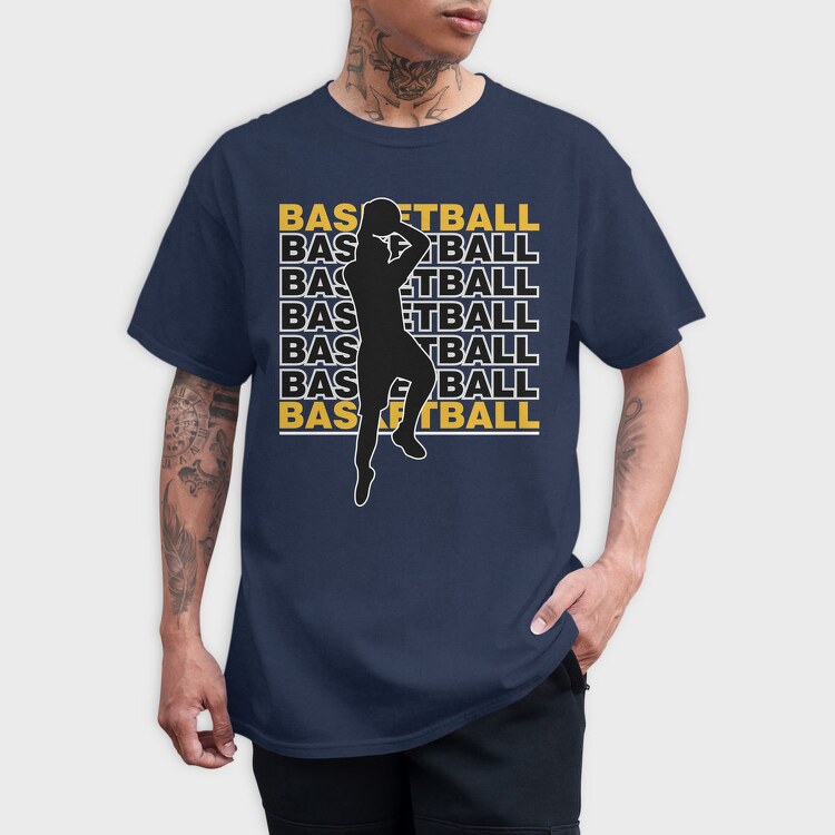 Basketball Slam Dunk, Tricou Barbati (Unisex)