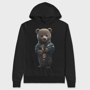 Teddy Medal, Hanorac Oversize Barbati (Unisex)