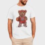 Play Hard Bear, Tricou Barbati (Unisex)