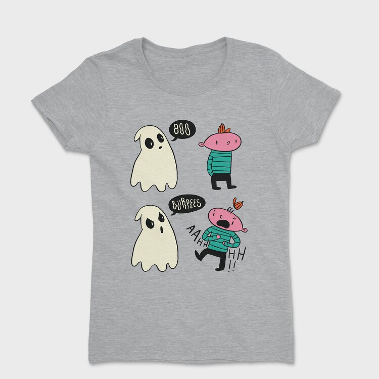 Boo Burpees, Tricou Femei