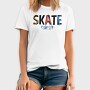 Skateboard Splash, Tricou Barbati (Unisex)