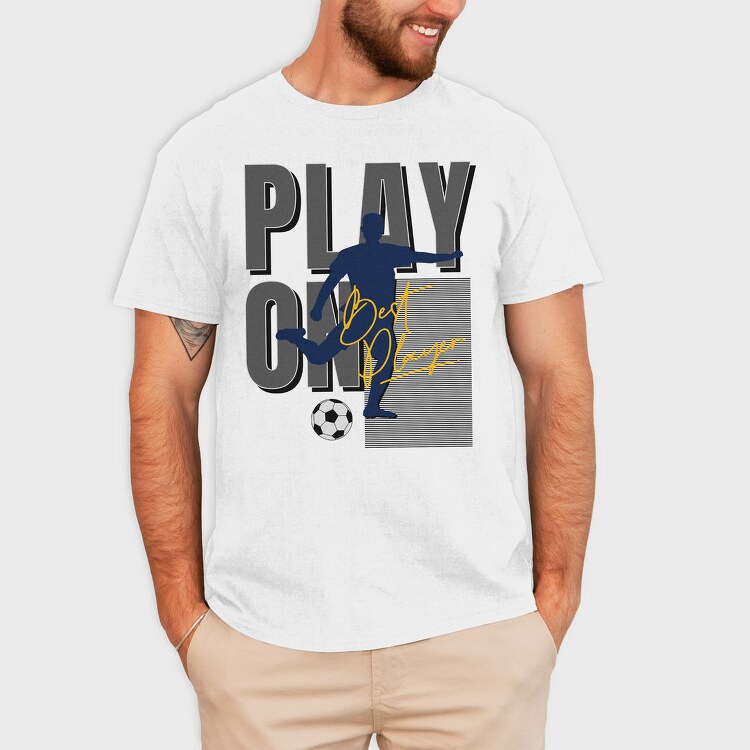 Play On Best Player, Tricou Barbati (Unisex)