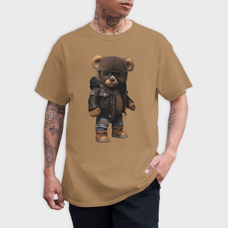 Teddy Bear With Glasses, Tricou Barbati (Unisex)