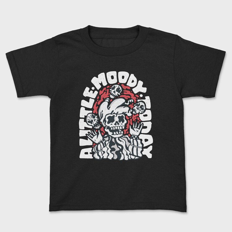 Moody Skeleton, Tricou Copii