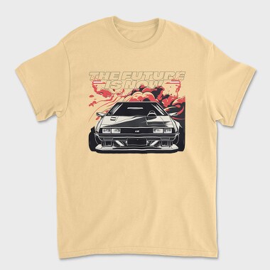 Futuristic Car Smoke, Tricou Barbati (Unisex)