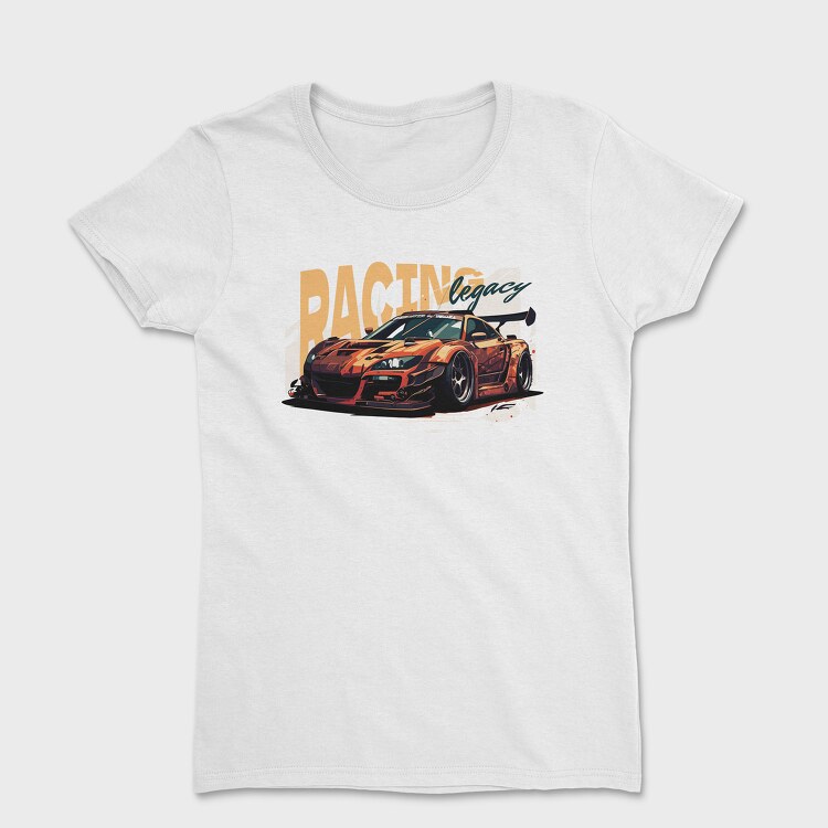 Tricou Femei, Luxury Sports Car Racing Legacy