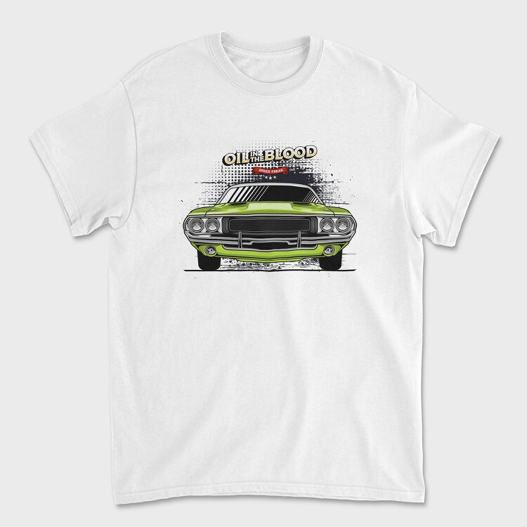 1970 Dodge Challenger, Tricou Barbati (Unisex)