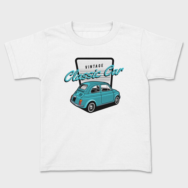 1975 Fiat 500, Tricou Copii