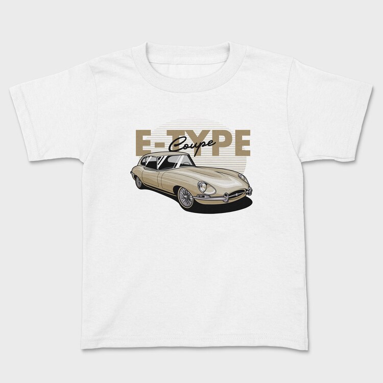 Jaguar E Type Coupe, Tricou Copii