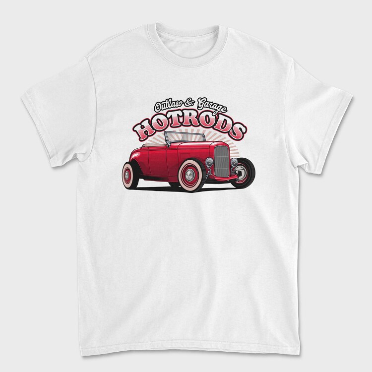 Hotrod 4, Tricou Barbati (Unisex)