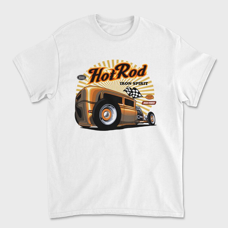 Hotrod 8, Tricou Barbati (Unisex)