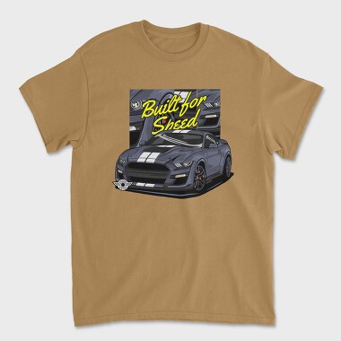 Built for Speed Mustang, Tricou Barbati (Unisex)