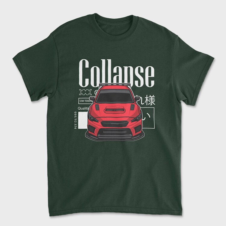 Collapse Evo, Tricou Barbati (Unisex)